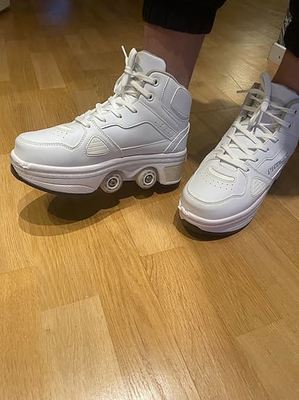 Okänt märke rullskor / rullskridskor storlek 39 vit