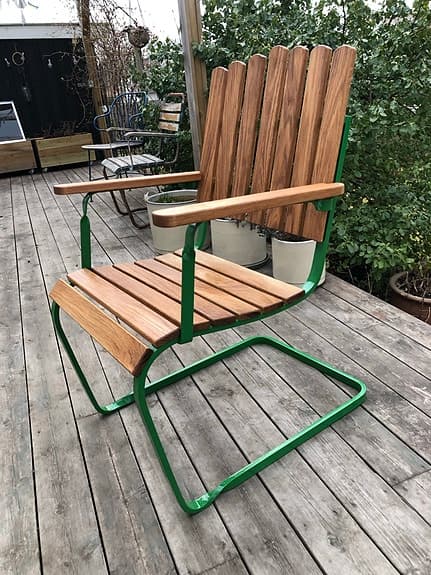 Träsatser till trädgårdsmöbler