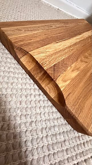 Skärbräda trä rektangulär