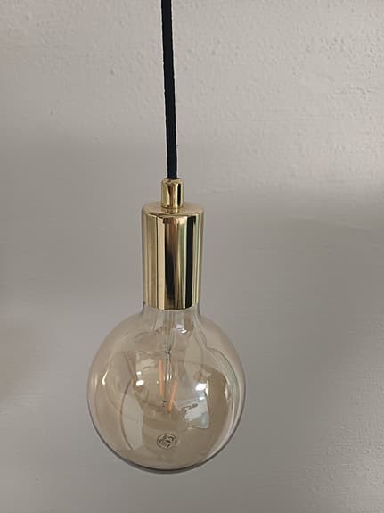 Markslöjd SKY Pendel 3L Rak Mässing