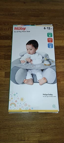 Nuby lära-sig-sitta