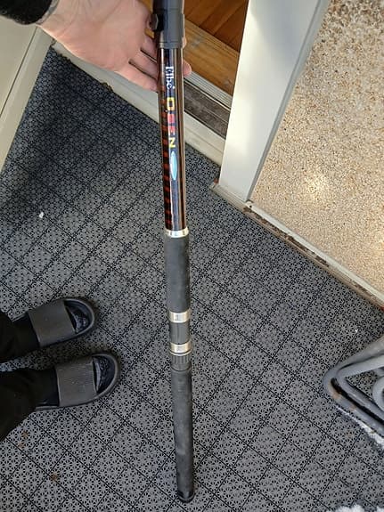 Elbe Osen teleskopspö, 6m långt. kastvikt 40–100 g