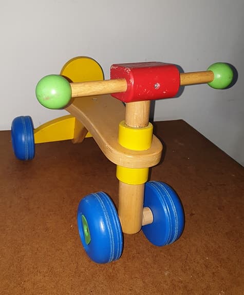 Trehjuling för litet barn