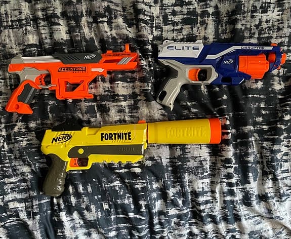 Nerfguns blandade