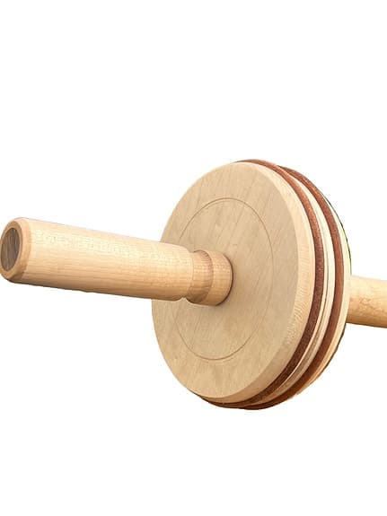 Ab Wheel Roller i trä – Handgjord & Stabil