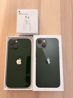 iPhone 13 128 GB grön