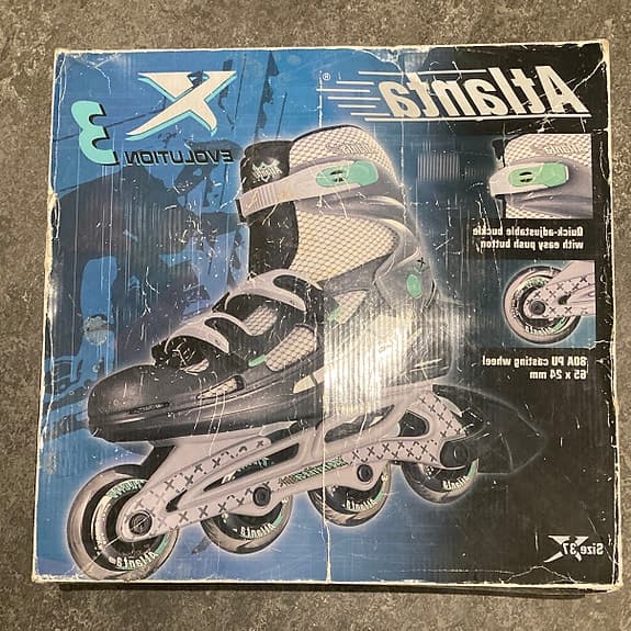 Inlines Atlanta storlek 37 – originalförpackning & manual