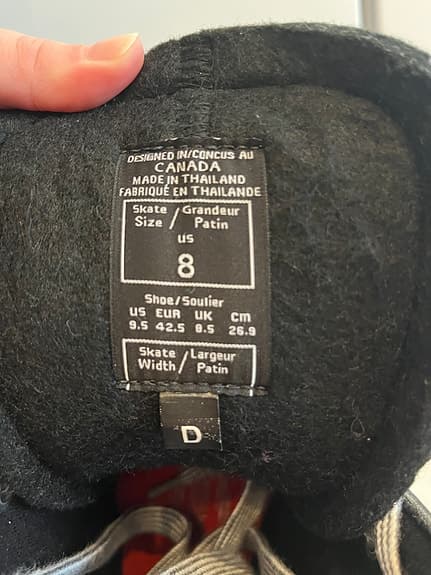 FYNDA Skridskor 42,5 CCM i mkt fint skick