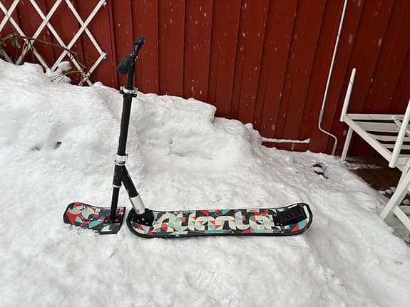 Atlanta snow kickbike