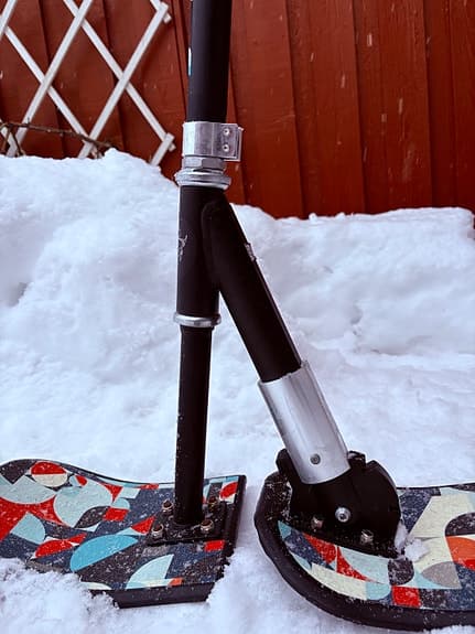 Atlanta snow kickbike