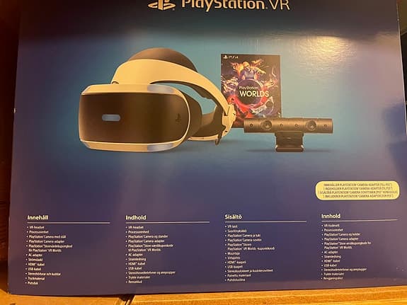 Playstation VR med camera-adapter (Till PS5) - Oöppnad