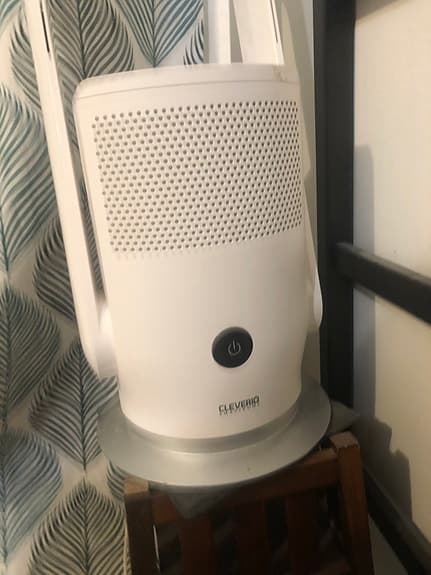 Duux bladlös fläkt vit