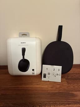 Sony WH-1000XM6 hörlurar over-ear svart