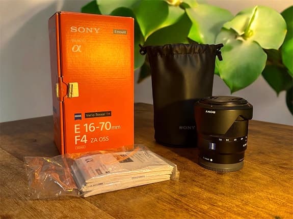Sony Vario-Tessar T E 16–70mm F4 ZA OSS (Komplett med originalkartong)