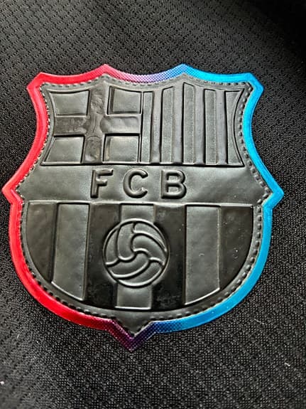 Nike FC Barcelona fotbollströja herr S svart