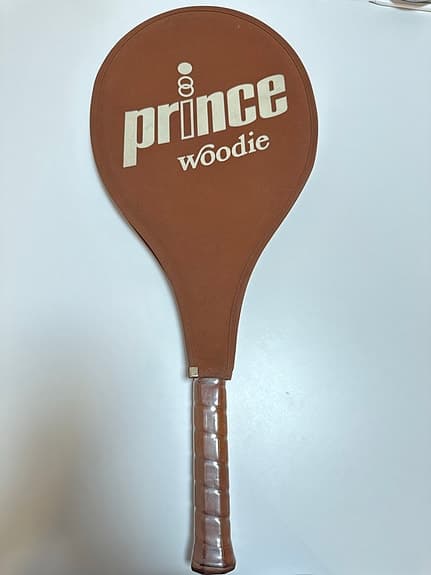 Prince Woodie tennisracket trä 4 1/2 greppstorlek