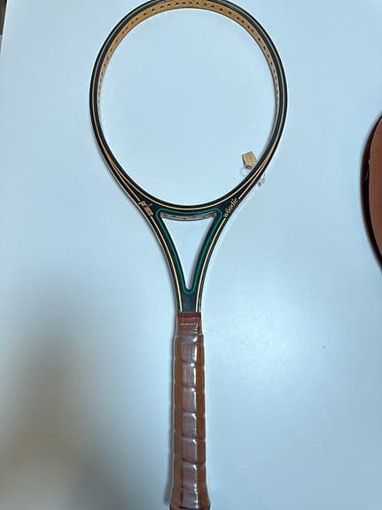 Prince Woodie tennisracket trä 4 1/2 greppstorlek