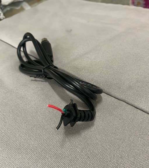 Crescent elcykel laddare kabel 3 stift ny Oanvänd