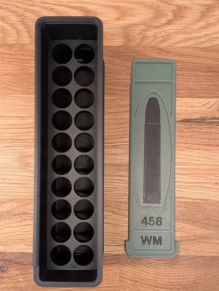 .458 WIN MAG - Ammunitionslåda x20