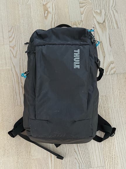Thule aspect kameraryggsäck med datorfack svart