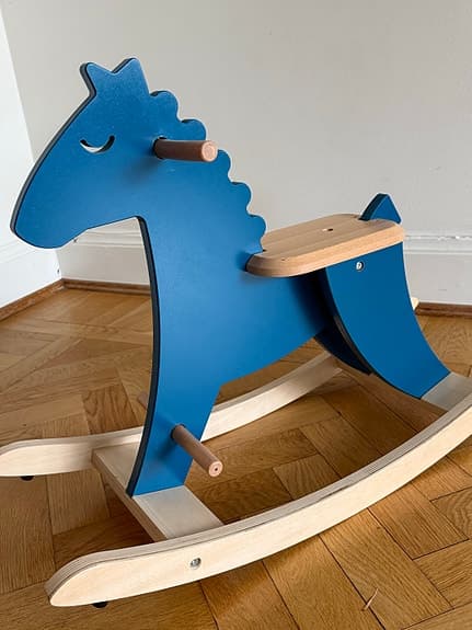 Gunghäst, Vilac blå