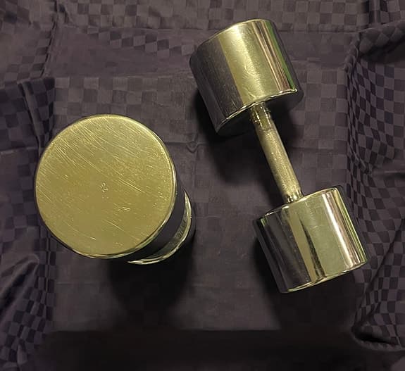 Kromade Hantlar 2x25 kg