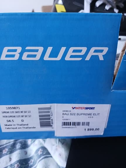 Bauer hockeyskridskor