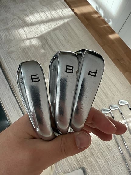 Taylormade p7mc järnset 4-p stiff