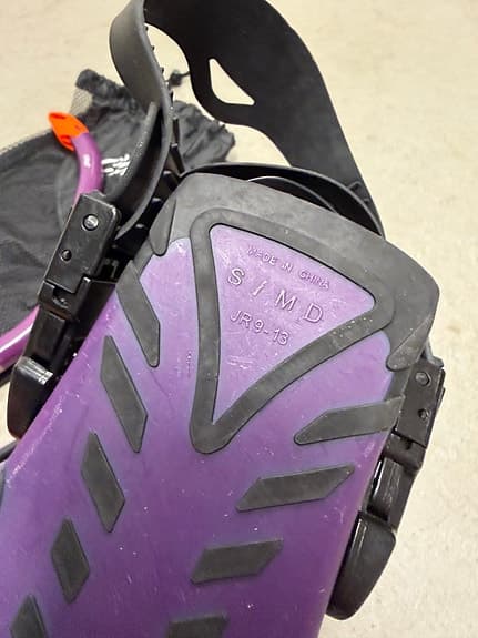 Snorkelset barn lila färg