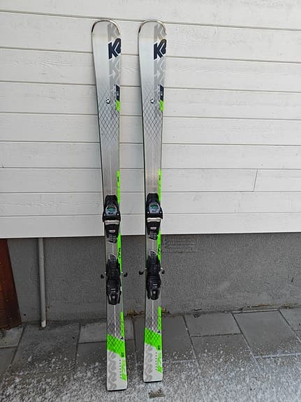 Skidor, K2 Charger RT, Speed Rocker, 175 cm, med Marker bindning