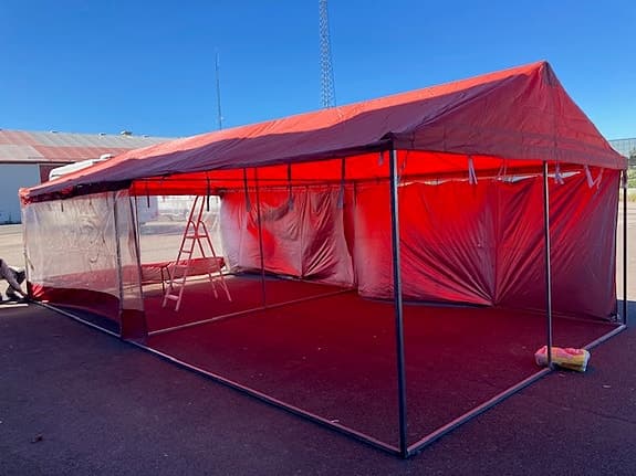 Tält 4,0 x 8,0 m