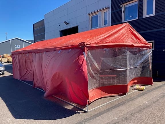 Tält 4,0 x 8,0 m