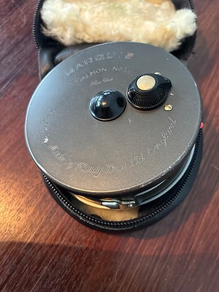 House of Hardy Salmon No 2 flugrulle med fodral