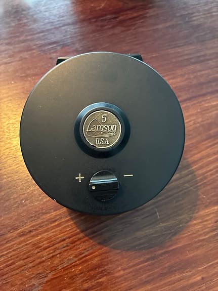 Lamson 5 flugrulle svart