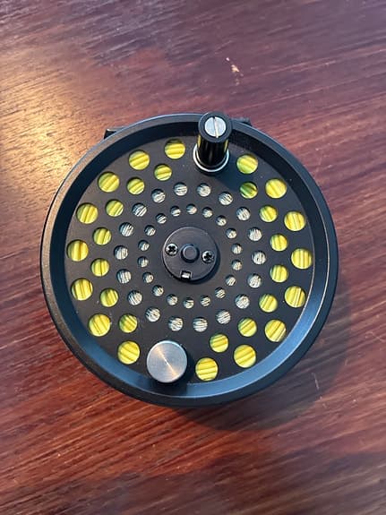 Lamson 5 flugrulle svart