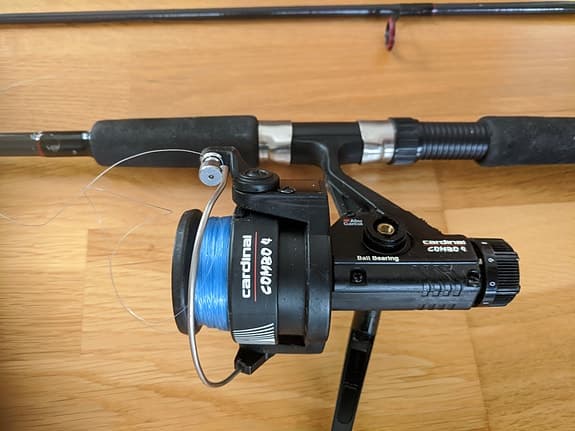 Admiral 500 fiskespö med Cardinal C3 880 haspelrulle svart