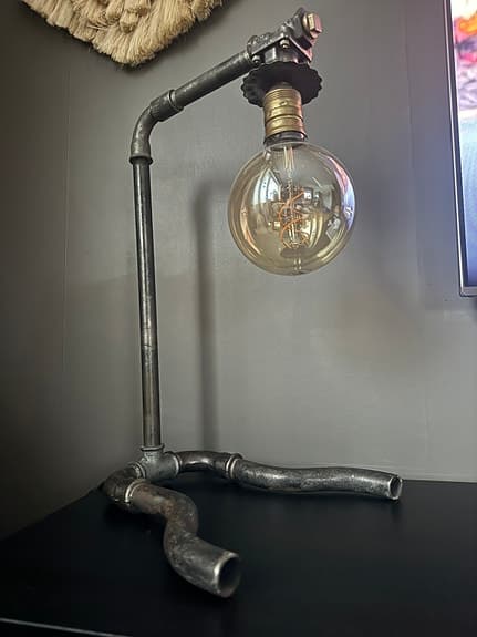 Lampa i industridesign