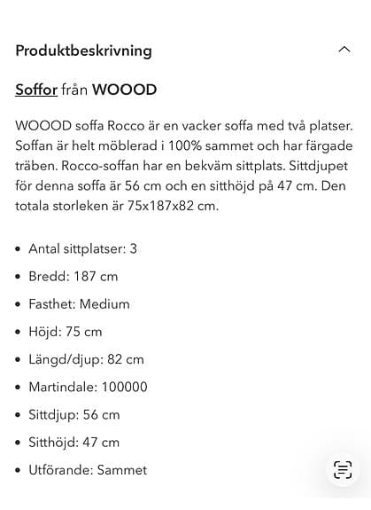 Härligt senapsgul soffa i retrostil, nyskick.