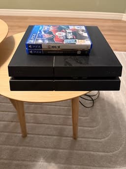 Sony Playstation 4 spelkonsol svart
