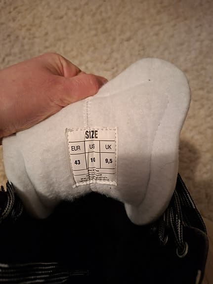 Pulse 5 ishockeyskridskor 43 svart