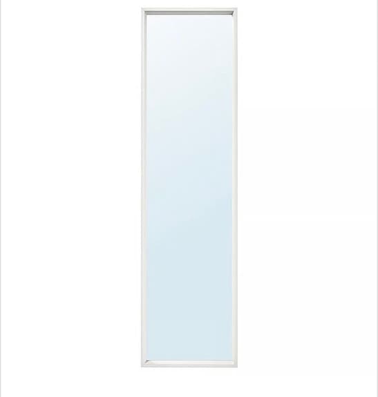IKEA spegel med vit ram