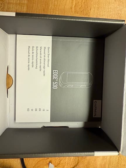 Garmin Edge 530 cykeldator med fästen