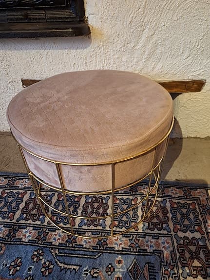 Sittpuff / pall i sammet