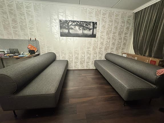 Elegant och utmärkt kvalitet dansk design vardagsrum soffor/köksoffor