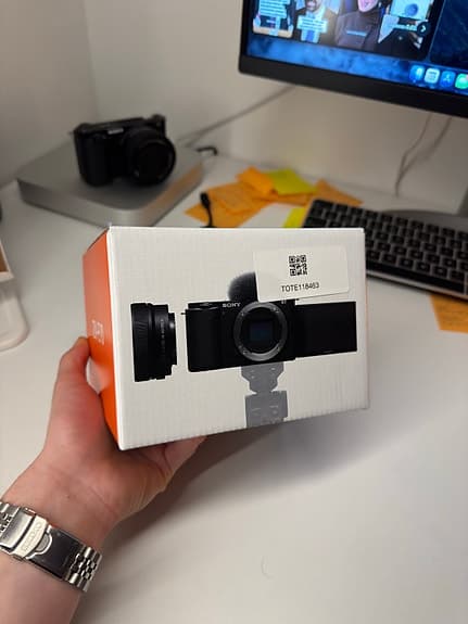 Sony ZV-E10 systemkamera 16–50mm svart