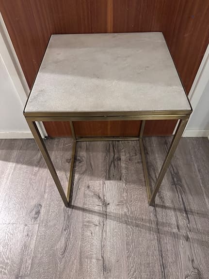 Bord äkta marmor skiva