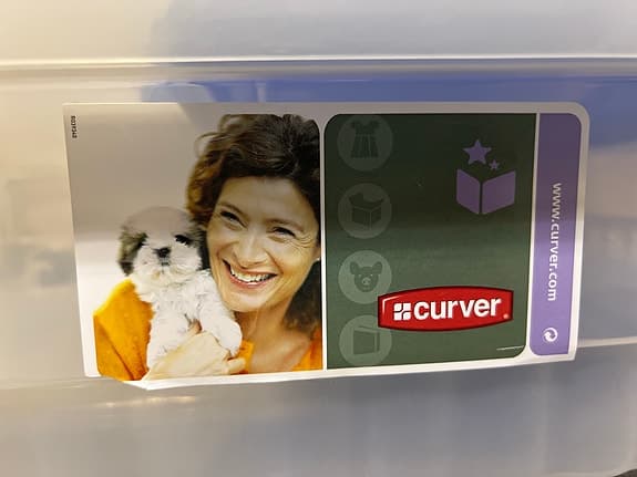 Smart förvaringslåda med hjul – Mycket fint skick!