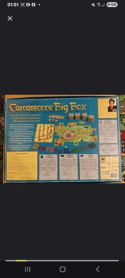 Carcassonne Big Box 5 – Komplett – Z-Man Games – C1 Edition – Mycket fint skick