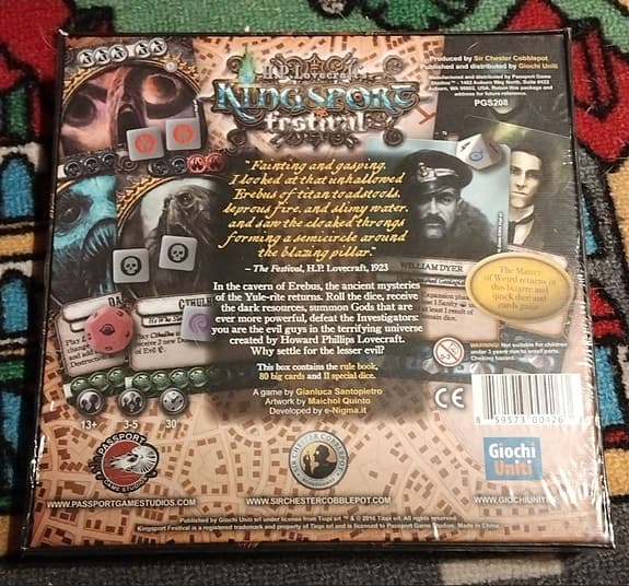 Kingsport Festival – The Card Game – NEW IN SHRINK – Lovecraft Cthulhu