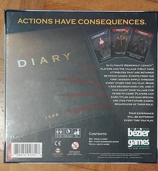 Ultimate Werewolf Legacy – Oöppnat (Sealed) – Party/Legacy – ENG